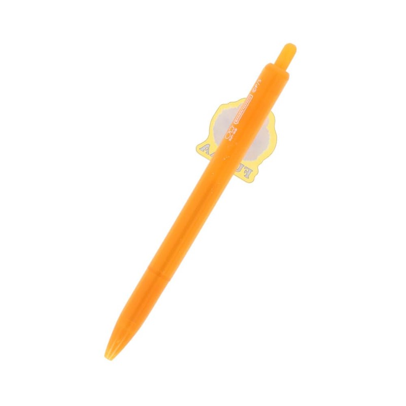 Sun-Star Stationery Puppet S4658477 Ballpoint Pen with Plate, Orange