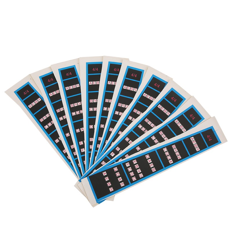 Violin Sticker Black Blue Fingerboard Guide Beginners Musical Instrument AccessoriesBC05