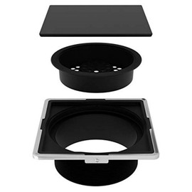 ROHL DT123ABS3 DECORATIVE SHOWER DRAIN KITS, 3-1/2"