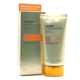 The Face Shop Power Long-Lasting Sun Cream 80ml / 더페이스샵 파워 롱래스팅 선 크림 80ml