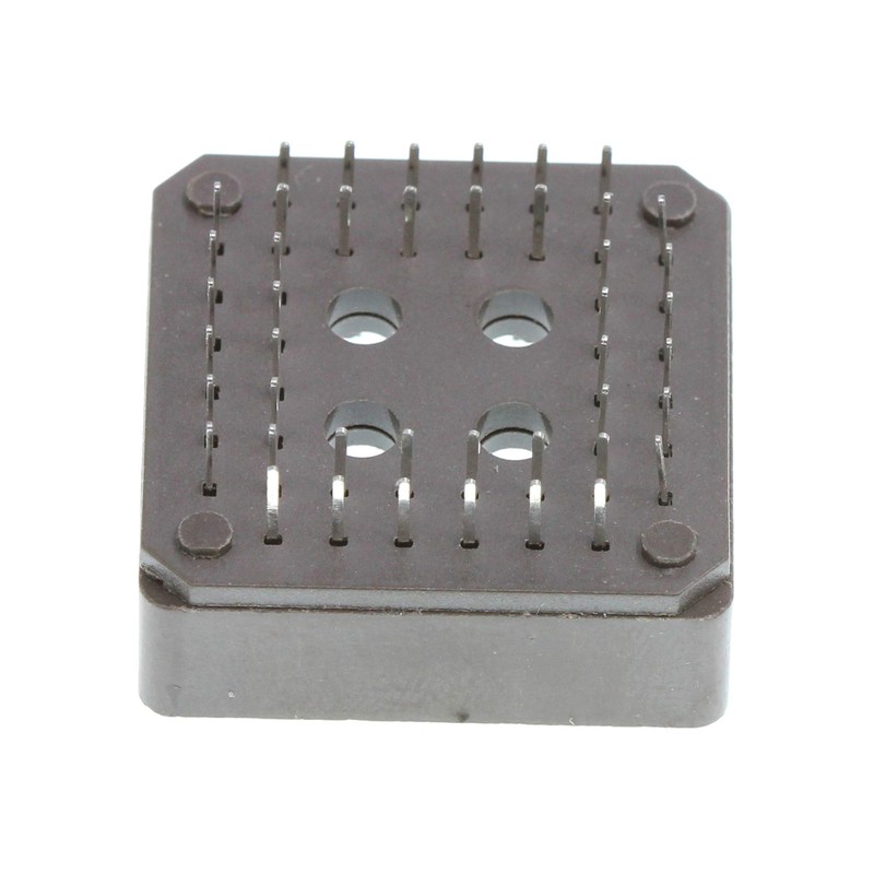 HUABAN PLCC44 44 Pin IC Socket Adaptor Through Hole Mounting