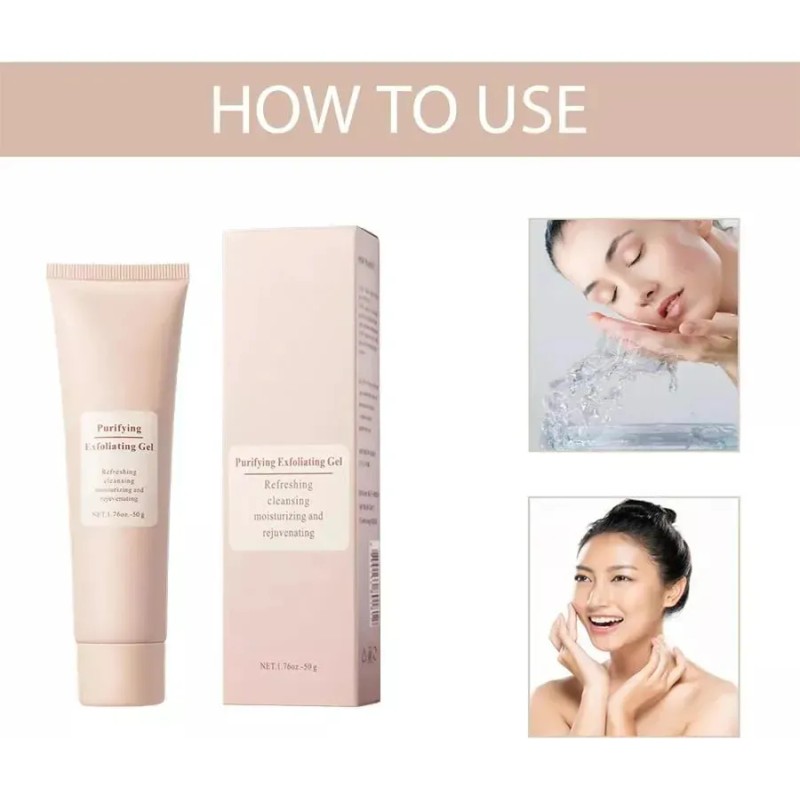 Gel Purificador Para Exfoliar, Purificador Para Exfoliar El