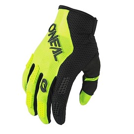 O'NEAL Bicycle & Motocross Gloves MX MTB FR Downhill Fit Breathable Material Element Glove Racewear V.24 Adult Black Neon Yellow Size XXL