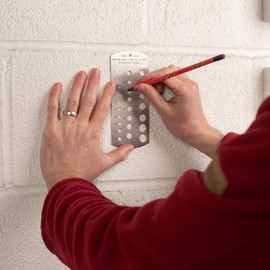 Hardys Steel Metric Drill Gauge - 1-13mm Diameter Gauges, 25 Gauges Total, Etched High Contrast Marks, for Drill Bits, Drill Bit Sets and Impact Driver Measurement and Marking