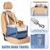 PETSFIT Small Dog Car Seat, Puppy Portable Dog Booster seat