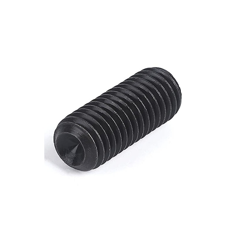Set of 20, Hex Socket Set Screws, M3 Screws, Black,