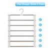 UrBestChoose Clothes Hangers Space Saving – 2 Pack Stainless Steel