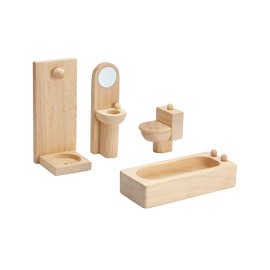 PlanToys 9014 Bathroom-Classic Toy Set