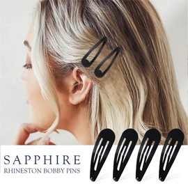 Snap Hairpins, Clips, Set of 40 5 Meters Metal Hairpins, Women and Girls Metal BB Hairpin Accessories Shaping