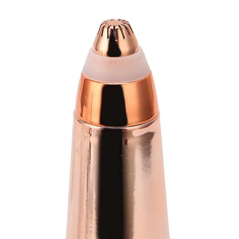 2 in 1 Electric Eyebrow Trimmer Lipstick Shape USB Rechargeable