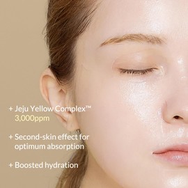 MIZON Joyful Time Jeju Face Mask (Hydrangea) Koren Full Face mask Non-sticky Boosts Hydration with Jeju Yellow Complex(10 PCS)