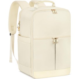 OTAHGK Cabin Bags 40x20x25 for Ryanair Underseat Carry-Ons Travel Backpack, Hand Luggage Backpack Cabin Size 20L, Laptop Backpack Small Travel Bag-Beige