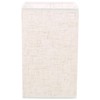 Housoutil Beige Square Lampshade, E27 Lampshade, Floor Lamp, Square, for