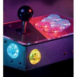Picade Plasma Kit - Illuminated Arcade Buttons (6 Button Kit)