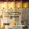 MAXvolador Dimmable E12 LED Candelabra Bulbs 60W Equivalent, Warm White