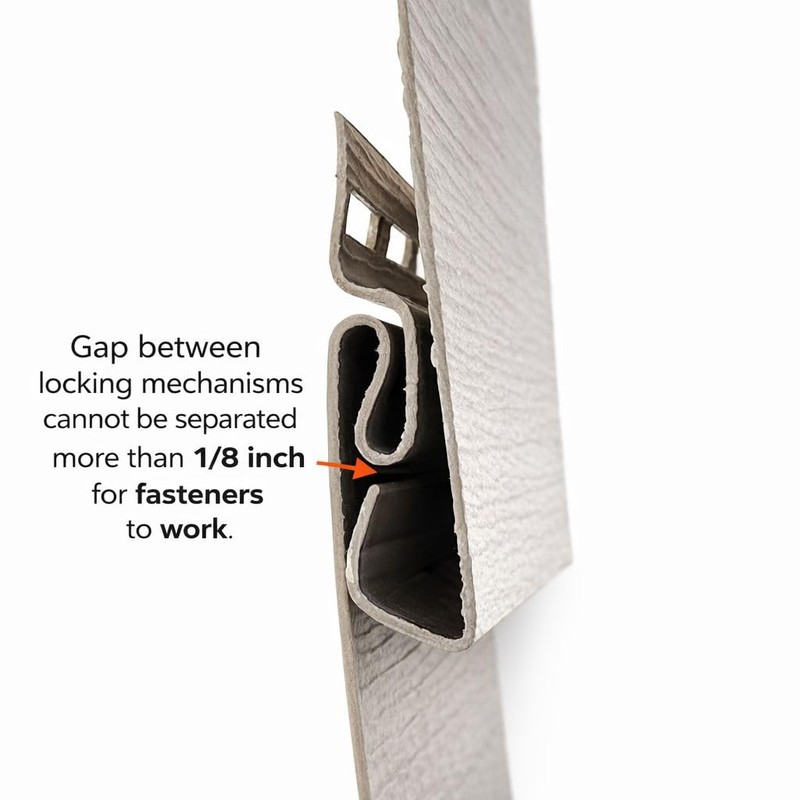LOOSE SIDING FASTENERS Help Secure Loose Vinyl siding that Will