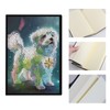 DCIDBEI DIY Diamond Painting Notebook Dog A5 Blank 12 Zodiac