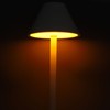 Rechargeable LED Table Lamp 2000mAh Cordless Battery Operated Metal Bedside