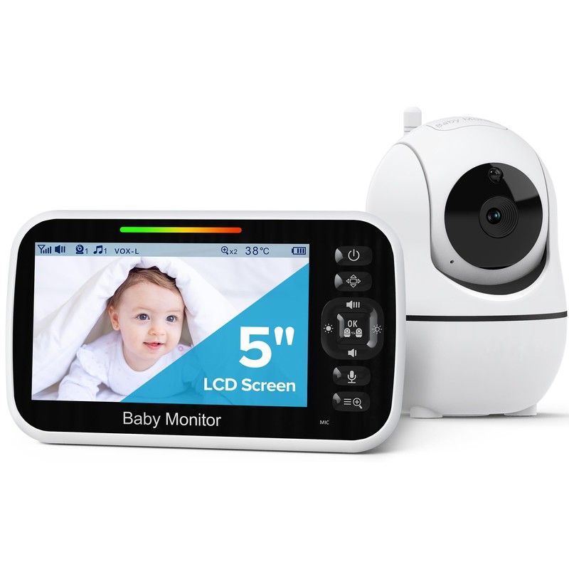 GoodBaby Baby Monitor with Camera and Audio - No WiFi,
