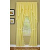 Today's Curtain, Orleans Scallop Curtain, Buttercup 45" Panel Pair and