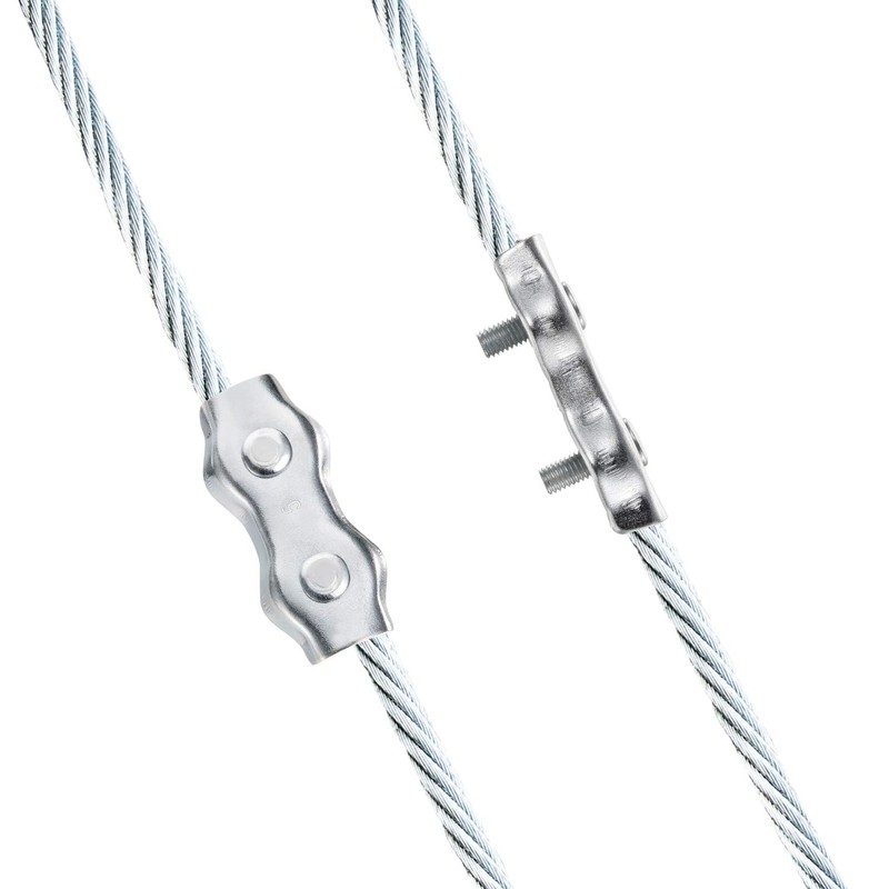 Maitys Poly Rope Connector Wires Splicer Galvanized Steel Connector for