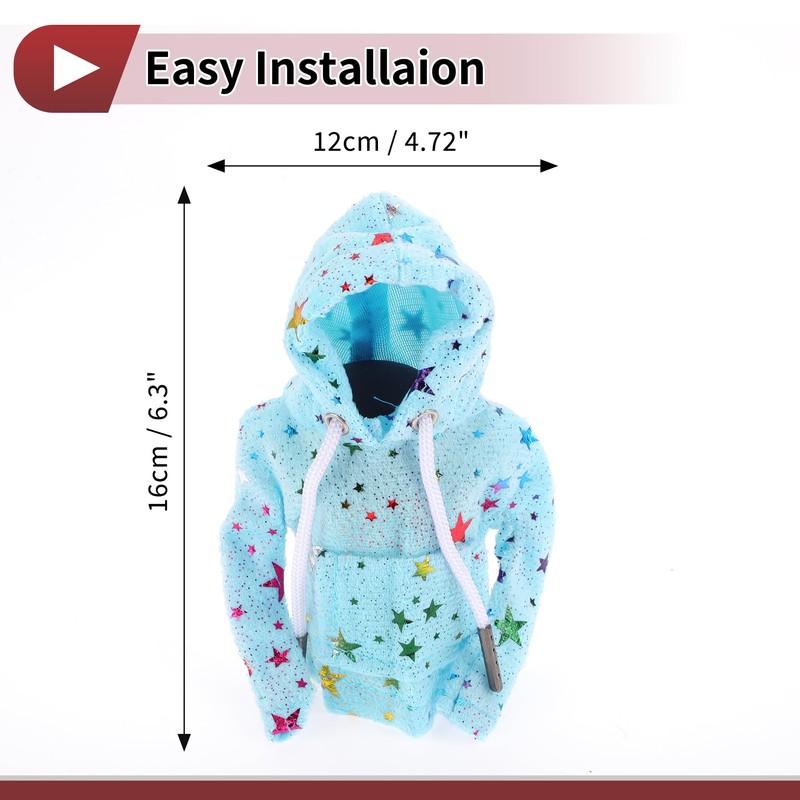 HEROFFIX 1 Pc Gear Shift Knob Cover Stick Shifting Handle