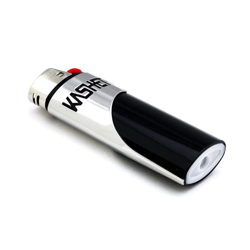 Kasher Cutout Lighter Tool Silver, Pipe Cleaner, Cigar Punch, Poker,