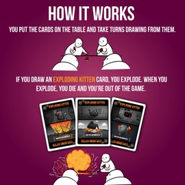 Exploding Kittens Card Game - Party Pack for Up to 10 Players - Family-Friendly Party Games - Card Games for Adults, Teens & Kids
