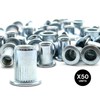 DOJA Industrial M6 Thread Rivets Blind Rivet Nut Pack of