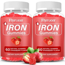 Flyrocer 2 Pack Valerian Root Gummies, 120 Count, Suitable for Women & Men