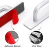 2 Pack Adhesive Handles Self Stick Instant Cabinet Handles 5.83"
