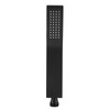 Matte Black Brass Chromeplated Handheld Shower Head Bathroom Sprayer Handshower