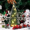 Mini Christmas Tree Xmas Tree With L 25cm Tabletop Christmas