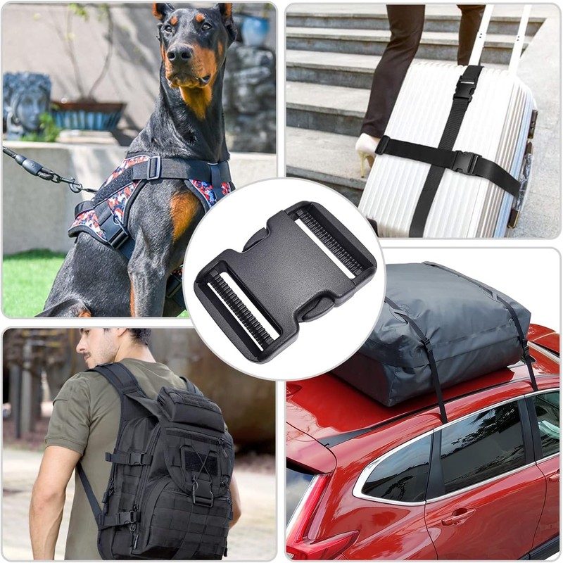 4 Pack Clips Snaps No Sewing Heavy Duty Plastic Replacement