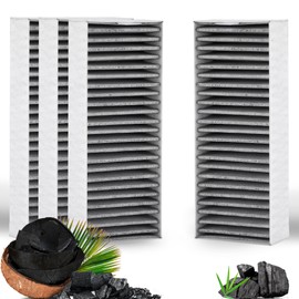 Cooker Hood Activated Carbon Filters for Bosch HEZ9VRCR0 / Siemens HZ9VRCR0 / Neff Z821VR0 / Gaggenau CA282111 or Constructa CZ9VRCR0, Clean Air Filter Accessories, Pack of 4