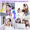 BLAZDEVE Bluetooth Cat Ear Headphones, Foldable Ear LED Light Child