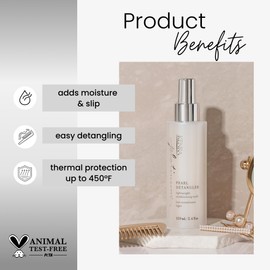 Kenra Professional Kenra Platinum Pearl Detangler | Lightweight Conditioning Milk | Adds Moisture & Slip | Effortless Detangling & Manageability | Thermal Protection Up To 450F | All Hair Types | 5.4 fl. oz