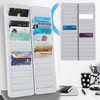 Material Card Rack, Wall Mount Vertical Business Card Holder, Time