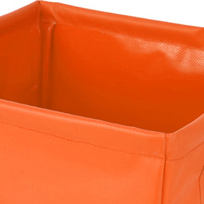 Collapsible Basin Leakage Proof Portable Folding Camping Bucket for Travel