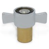 1″ NPT Wet-Line Wing Nut Hydraulic Quick Disconnect Female Coupler