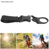 Water Bottle with Clip for Backpack, Flexible and Detachable Tight