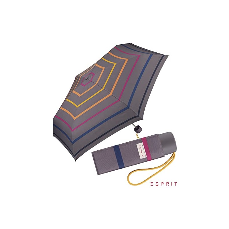 Esprit Mini Colour Zones Umbrella, Stripes Excalibur