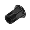 sourcing map M6 Rivet Nuts Thread Half Hexagonal Carbon Steel
