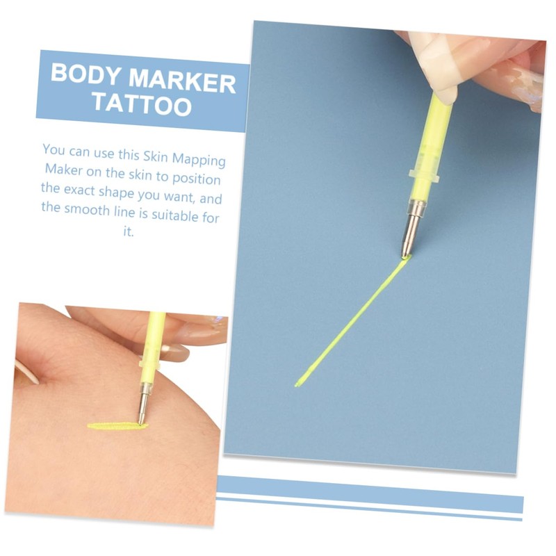 TOVINANNA 3Pcs Fine Eyebrow Marking Pen for Tattooing and Skin