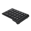 Black 22 Keys Mini Numpad Wireless Bluetooth Numeric Keypad For