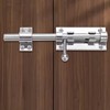 5" Slide Gate Latch Bolt, Stainless Steel Heavy Duty Solid