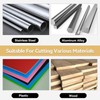 CENYB 2-5/8" (66.5mm) Tungsten Carbide Tipped Hole Saw with 2Pcs