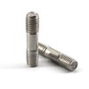 10Pcs M10x50 Stainless Steel Double End Threaded Rod, Double-End Threaded