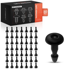 A-Premium 50PCS Nylon Cowl Screen Pin Retainer Clips Fender Fastener Compatible with Nissan Maxima 1990-2010 - For 4mm Hole