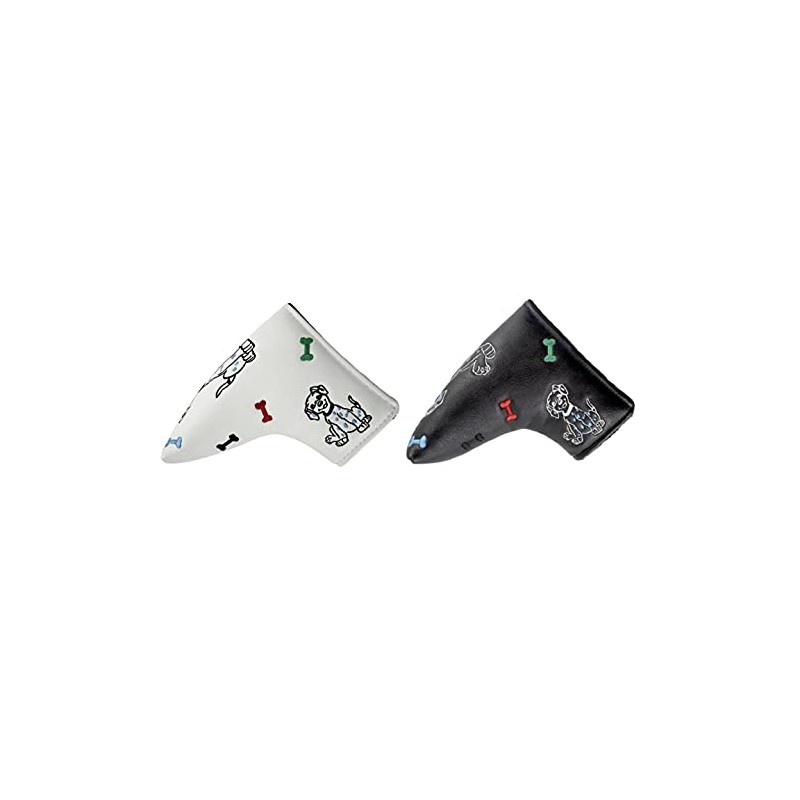 Putter Cover Fits Scotty Cameron Odyssey Pin Type Dog (Black)